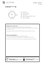 Preview for 6 page of HOLZKERN Wind Rose Instructions Manual