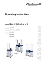 holzkraft ASA 1051 Operating Instructions Manual предпросмотр