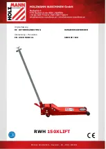 HOLZMANN MASCHINEN 10505851 User Manual preview