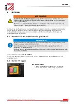 Preview for 15 page of HOLZMANN MASCHINEN ABS 2480 Operating Manual