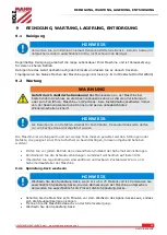 Preview for 16 page of HOLZMANN MASCHINEN ABS 2480 Operating Manual