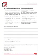 Предварительный просмотр 40 страницы HOLZMANN MASCHINEN BBS 350 User Manual