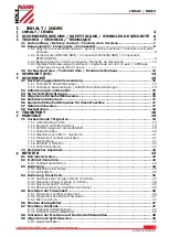 Preview for 2 page of HOLZMANN MASCHINEN BF500D Operating Manual