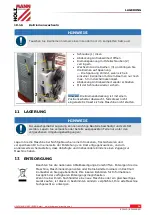 Preview for 36 page of HOLZMANN MASCHINEN BF500D Operating Manual