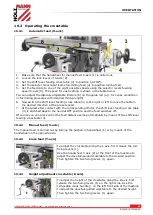 Preview for 49 page of HOLZMANN MASCHINEN BF500D Operating Manual