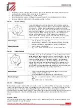 Preview for 53 page of HOLZMANN MASCHINEN BF500D Operating Manual