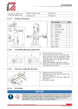 Preview for 57 page of HOLZMANN MASCHINEN BF500D Operating Manual