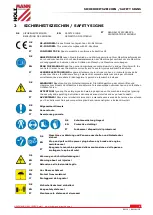 Preview for 6 page of HOLZMANN MASCHINEN BS 115 User Manual