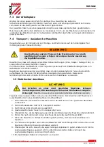 Preview for 16 page of HOLZMANN MASCHINEN BS 115 User Manual