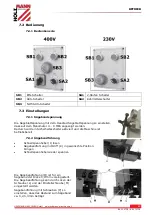 Предварительный просмотр 17 страницы HOLZMANN MASCHINEN BS 210TOP User Manual