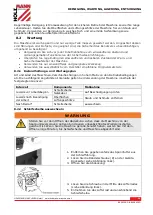 Предварительный просмотр 14 страницы HOLZMANN MASCHINEN BSG 13PRO User Manual