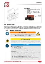 Предварительный просмотр 25 страницы HOLZMANN MASCHINEN BT46ECO User Manual