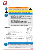 Preview for 15 page of HOLZMANN MASCHINEN D460FXL User Manual