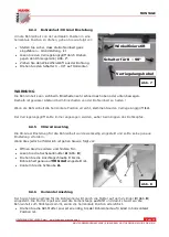 Preview for 15 page of HOLZMANN MASCHINEN DBM 21N User Manual