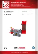 Предварительный просмотр 1 страницы HOLZMANN MASCHINEN DSM100200B User Manual