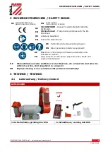 Предварительный просмотр 4 страницы HOLZMANN MASCHINEN DSM100200B User Manual