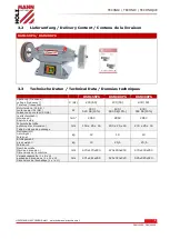 Preview for 5 page of HOLZMANN MASCHINEN DSM150PS User Manual