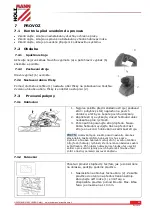 Preview for 13 page of HOLZMANN MASCHINEN EHH110 Operating Manual