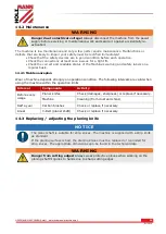 Preview for 25 page of HOLZMANN MASCHINEN EHH110 Operating Manual