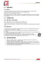 Preview for 10 page of HOLZMANN MASCHINEN EKR20M-400V User Manual