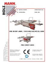 Предварительный просмотр 1 страницы HOLZMANN MASCHINEN FKS 301VF-3200 User Manual