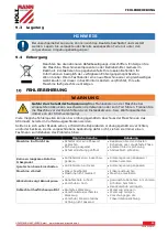 Предварительный просмотр 23 страницы HOLZMANN MASCHINEN FS160SOLID Operating Manual