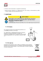 Предварительный просмотр 16 страницы HOLZMANN MASCHINEN FSP 130 User Manual