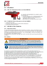 Предварительный просмотр 16 страницы HOLZMANN MASCHINEN GBM25 Operating Manual