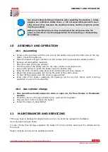 Предварительный просмотр 14 страницы HOLZMANN MASCHINEN GOF4200 User Manual