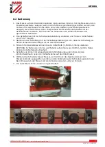 Предварительный просмотр 17 страницы HOLZMANN MASCHINEN HMS 1000 User Manual