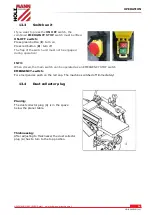 Предварительный просмотр 36 страницы HOLZMANN MASCHINEN HOB 260ECO User Manual