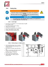 Предварительный просмотр 57 страницы HOLZMANN MASCHINEN HOB 260ECO User Manual