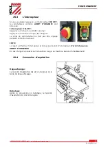 Предварительный просмотр 73 страницы HOLZMANN MASCHINEN HOB 260ECO User Manual