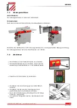 Предварительный просмотр 15 страницы HOLZMANN MASCHINEN HOB 410PRO User Manual