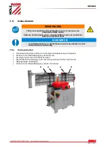 Предварительный просмотр 17 страницы HOLZMANN MASCHINEN HOB 410PRO User Manual