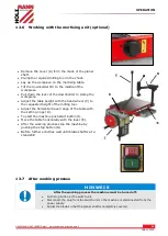 Предварительный просмотр 36 страницы HOLZMANN MASCHINEN HOB 410PRO User Manual