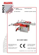 Предварительный просмотр 1 страницы HOLZMANN MASCHINEN K5 315VF-2000 User Manual