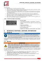 Preview for 19 page of HOLZMANN MASCHINEN KAM 535 User Manual