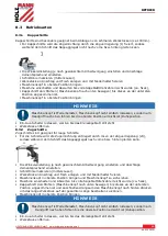 Предварительный просмотр 16 страницы HOLZMANN MASCHINEN KAP305ECO User Manual