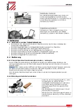 Предварительный просмотр 24 страницы HOLZMANN MASCHINEN KAP305JL User Manual