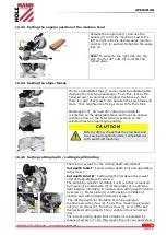 Предварительный просмотр 40 страницы HOLZMANN MASCHINEN KAP305JL User Manual