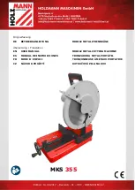 Preview for 1 page of HOLZMANN MASCHINEN MKS 355 User Manual