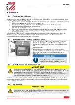 Preview for 14 page of HOLZMANN MASCHINEN MSM100NEO User Manual