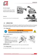 Предварительный просмотр 19 страницы HOLZMANN MASCHINEN NTS 250 User Manual