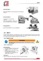 Предварительный просмотр 61 страницы HOLZMANN MASCHINEN NTS 250 User Manual