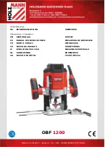 Предварительный просмотр 1 страницы HOLZMANN MASCHINEN OBF 1200 User Manual