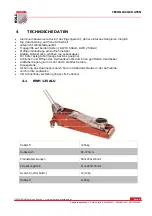 Предварительный просмотр 6 страницы HOLZMANN MASCHINEN RWH125ALU User Manual