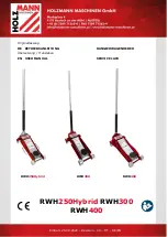 HOLZMANN MASCHINEN RWH250Hybrid User Manual preview