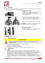 Предварительный просмотр 10 страницы HOLZMANN MASCHINEN RWH250Hybrid User Manual