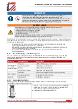 Предварительный просмотр 12 страницы HOLZMANN MASCHINEN RWH250Hybrid User Manual